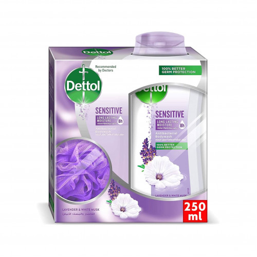 جل استحمام الجسم من ديتول على هيئة جل 250 مل جل استحمام الجسم من ديتول على هيئة جل 250 مل