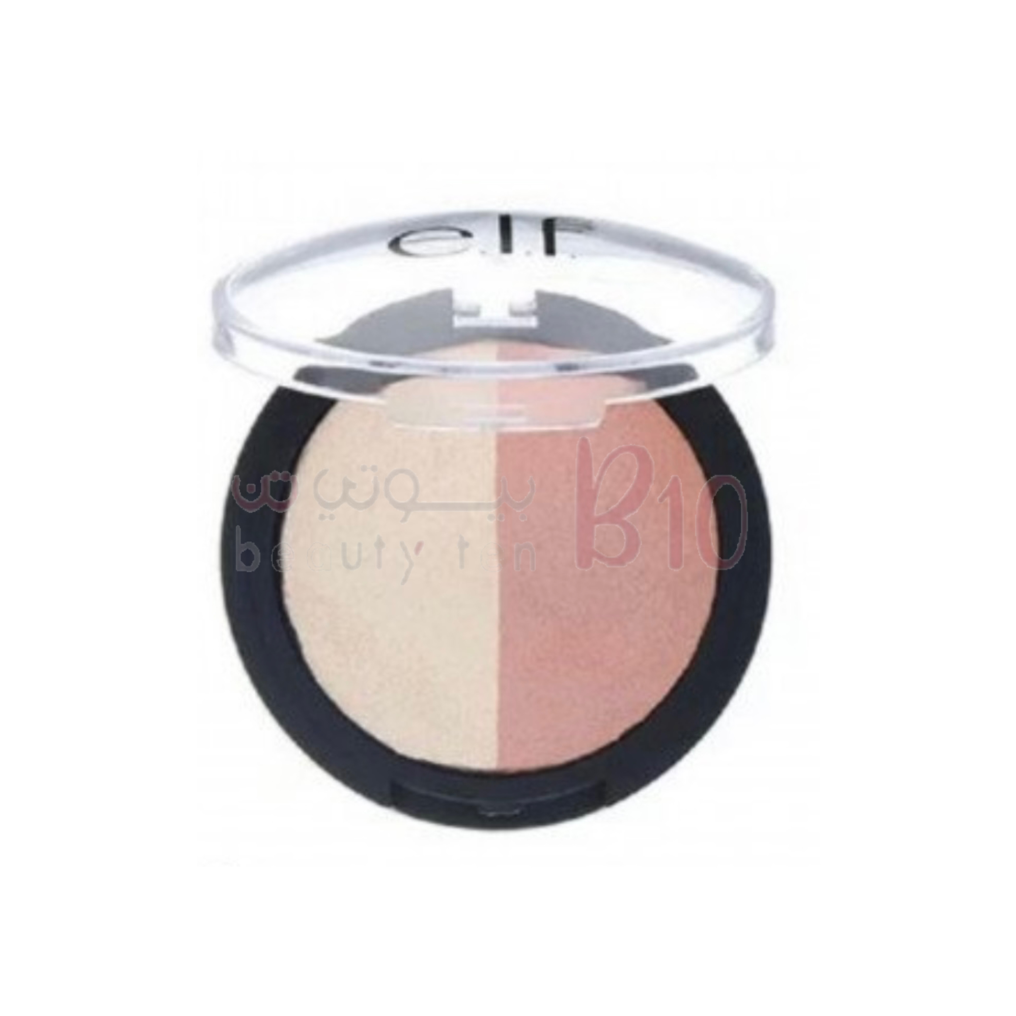 باليت اضاءة هايلايتر ذهبي و وردي من ايلف