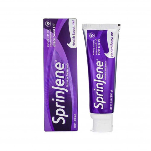 معجون سبرينجين لاسنان صحية بزيت حبة البركة