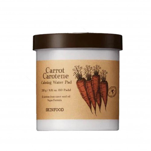 سكين فود مسحات ماء مهدئة بالجزر والكاروتين - 60 قطعة سكين فود مسحات ماء مهدئة بالجزر والكاروتين - 60 قطعة