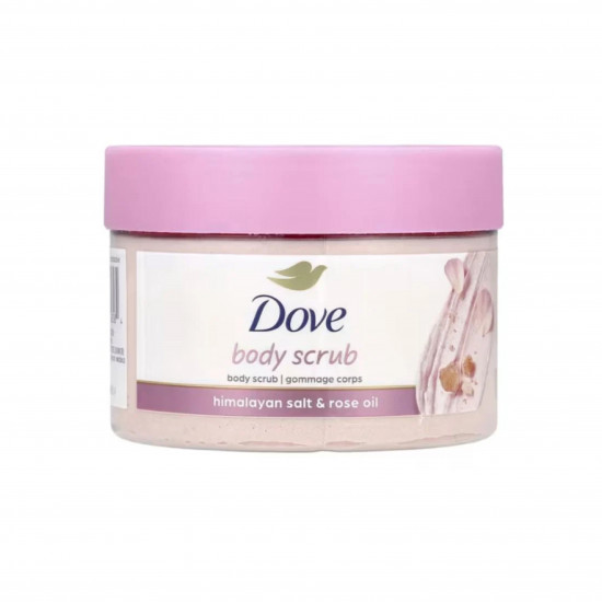 دوف مقشر الجسم بخلاصة ملح الهيمالايا وزيت الورد - 298مل دوف مقشر الجسم بخلاصة ملح الهيمالايا وزيت الورد - 298مل