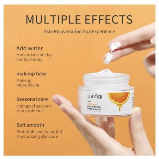 كريم فيتامين سي لتفتيح البشرة 50مل كريم فيتامين سي لتفتيح البشرة 50مل