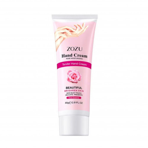 كريم ترطيب اليدين بالورد من زوزو 80جم كريم ترطيب اليدين بالورد من زوزو 80جم