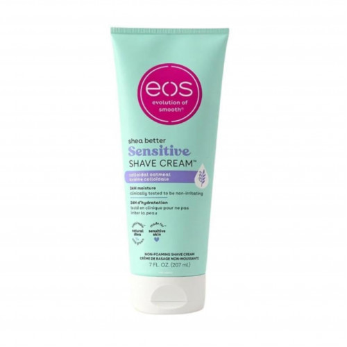كريم الحلاقة بزبدة الشيا للبشرة الحساسة من اي او اس , 207 مل كريم الحلاقة بزبدة الشيا للبشرة الحساسة من اي او اس , 207 مل