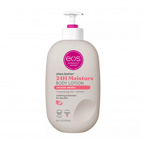 لوشن الجسم بماء جوز الهند من إي أو إس شيا بيتر - 473 مل