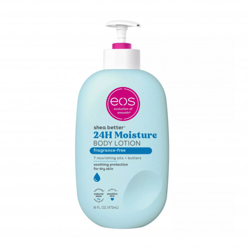 لوشن للجسم خالي من العطور من إي أو إس شيا بيتر - 473 مل