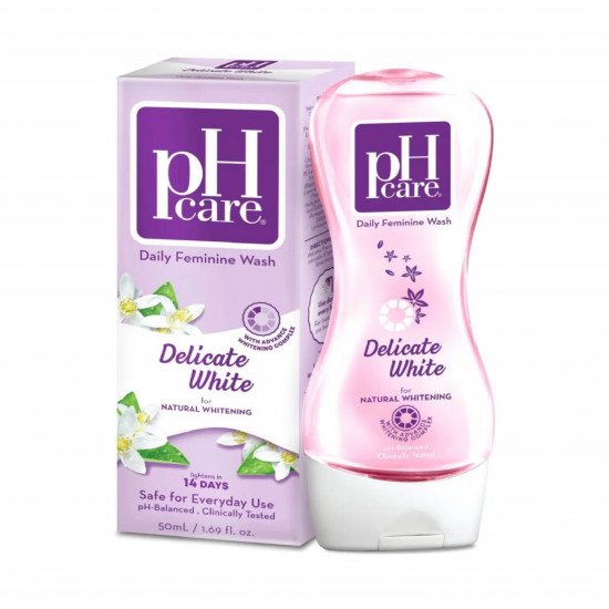 غسول يومي نسائي بالورد الأبيض مع تفتيح 50 مل غسول يومي نسائي بالورد الأبيض مع تفتيح 50 مل