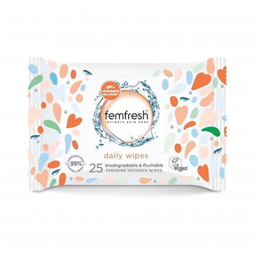 مناديل نسائية ملطفة ومنعشة من فيم فريش - 25 منديل مناديل نسائية ملطفة ومنعشة من فيم فريش - 25 منديل