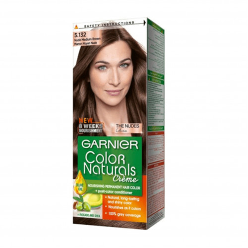 صبغة كولور ناتشرلز كريم من قارنييه - بني متوسط طبيعي للغاية