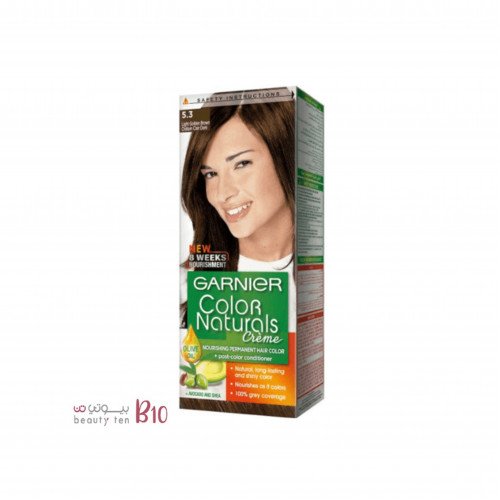 صبغة كولور ناتشرلز كريم من قارنييه - بني فاتح ذهبي