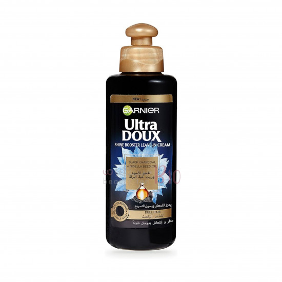 كريم ألترا دوكس بالفحم الأسود وزيت حبة البركة يترك على الشعر ويعزز اللمعان 200مل كريم ألترا دوكس بالفحم الأسود وزيت حبة البركة يترك على الشعر ويعزز اللمعان 200مل