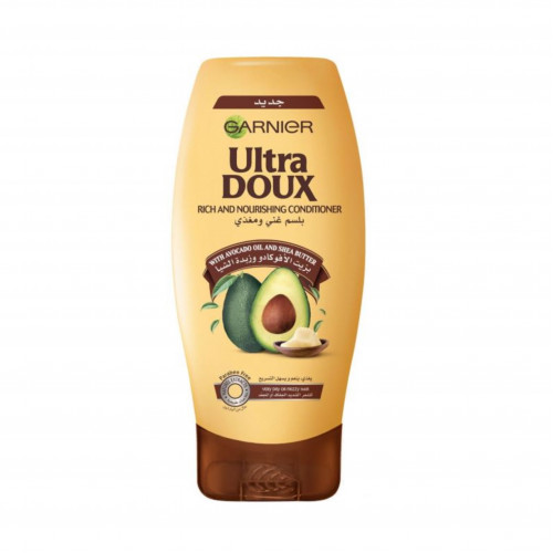 جارنييه الترا دو بلسم مغذي للشعر بزيت الأفوكادو وزبدة الشيا - 400 مل