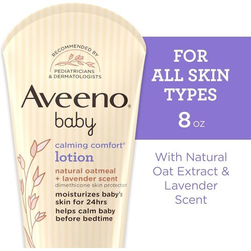 لوشن الترطيب والتهدئة بالخزامى للأطفال من افينو 227مل