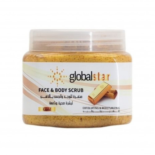 جلوبال ستار صنفرة الذهب للوجه والجسم 500 مل