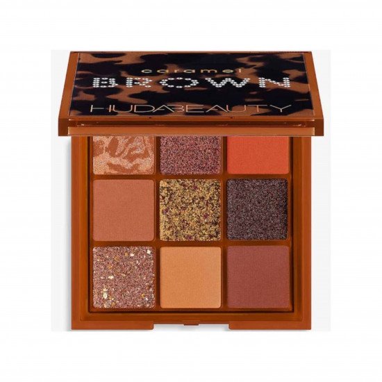 مجموعة ظلال عيون كراميل براون من هدى بيوتي