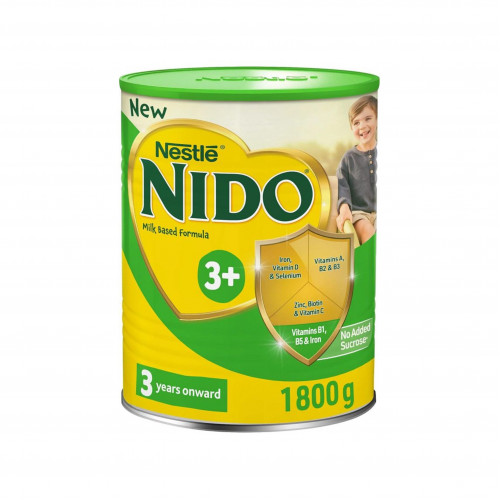 نستله نيدو ليتل كيدز +3 هو مشروب مسحوق حليب مصمم للأطفال فوق عمر 3 سنوات 1800جم
