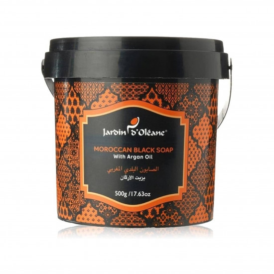 الصابون البلدي المغربي بزيت الأركان من جاردن اوليان - 500جرام الصابون البلدي المغربي بزيت الأركان من جاردن اوليان - 500جرام