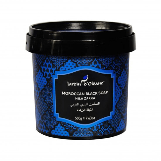 صابون بلدي مغربي بالنيلة الزرقاء من جاردن اوليان - 500 جرام