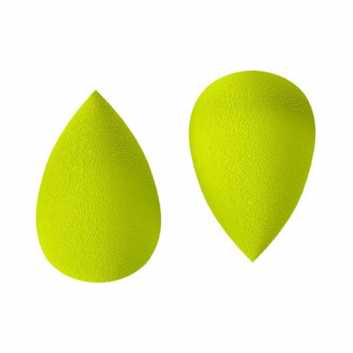 اسفنجة بف فيشال باودر من كي إس دي - اخضر - قطعتين