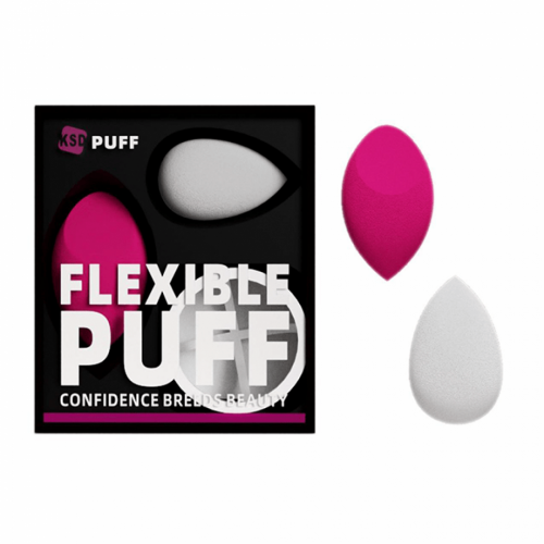 اسفنجة مكياج من كي اس دي - قطعتين اسفنجة مكياج من كي اس دي - قطعتين