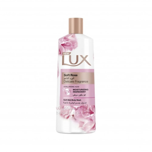 لوكس غسول جسم الورد الناعم 500 مل لوكس غسول جسم الورد الناعم 500 مل
