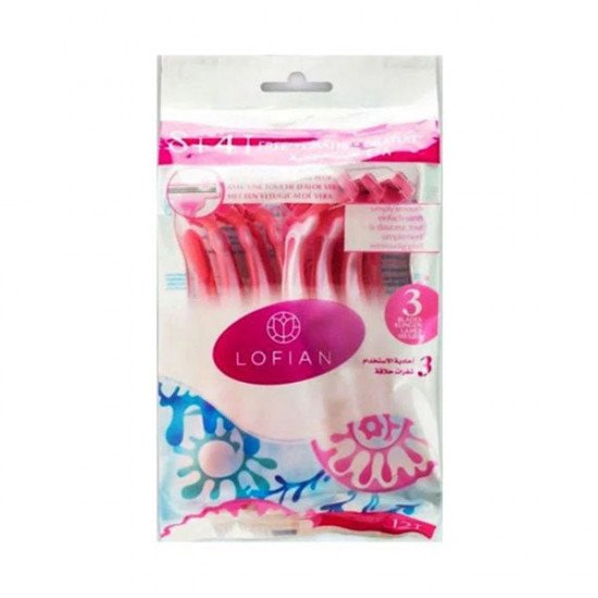 شفرات لوفيان للسيدات لإزالة شعر الجسم مكوّنة من 8+4 شفرات