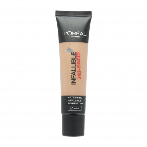 كريم اساس ماتيفاينج انفاليبل من لوريال باريس 32 Amber