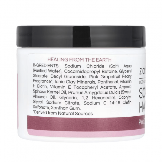 زيون هيلث مقشر للشعر وفروة الرأس للتنظيف العميق بالبيوتين والجريب فروت الوردي والفاوانيا - 113جم زيون هيلث مقشر للشعر وفروة الرأس للتنظيف العميق بالبيوتين والجريب فروت الوردي والفاوانيا - 113جم