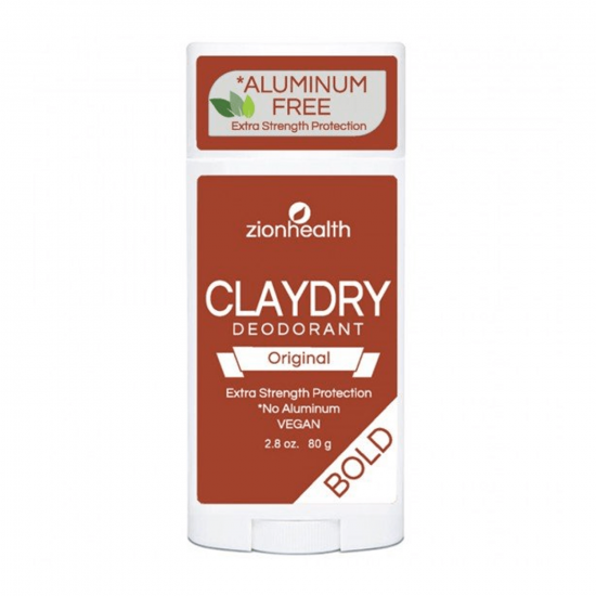 زيون هيلث مزيل عرق طبيعي كلايدري بولد اوريجينال - 80جم زيون هيلث مزيل عرق طبيعي كلايدري بولد اوريجينال - 80جم