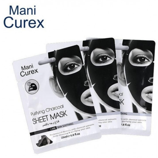 ماني كوريكس قناع للوجه بالفحم - 3×25مل