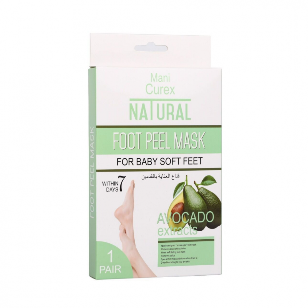 ماني كوريكس قناع العناية بالقدمين بخلاصة الافوكادو