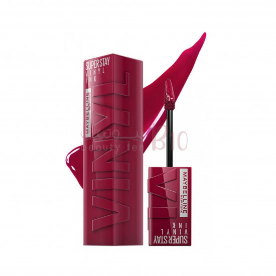 احمر شفاه سائل سوبر ستاي فينيل اينك من ميبلين نيويورك 30 احمر شفاه سائل سوبر ستاي فينيل اينك من ميبلين نيويورك 30