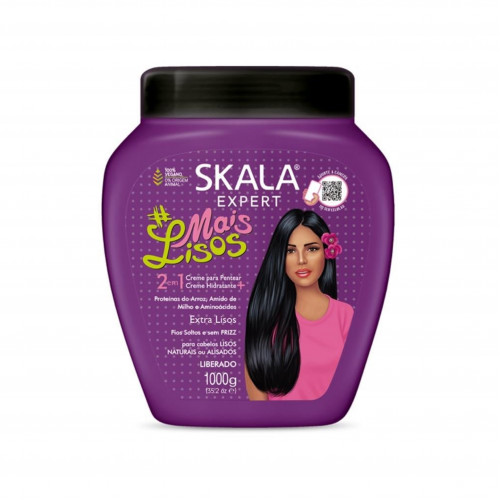 كريم معالج اكسبرت للشعر بخلاصة الكولاجين والكراتين النباتي من سكالا , 1000 جرام