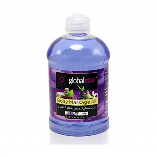 جلوبال ستار زيت المساج وبعد الشمع برائحة اللافندر 2*1 - 500 مل