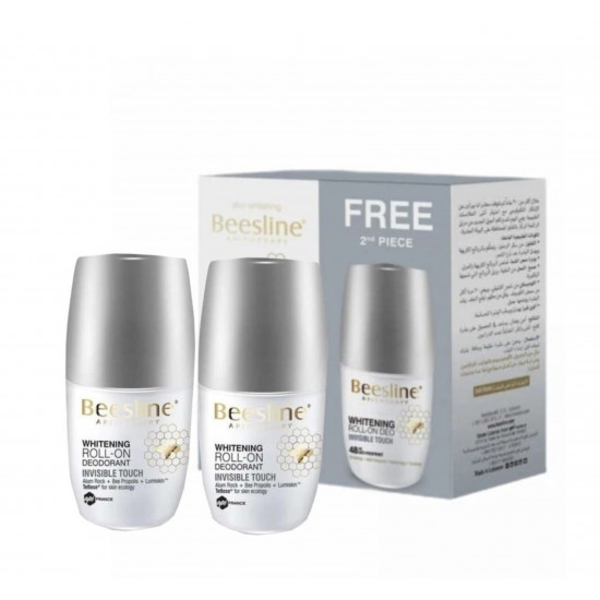 بيزلين مزيل عرق رول اون لتفتيح البشرة لمسة خفيفة عبوتين 50ml