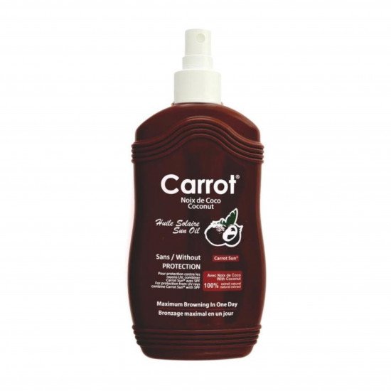 كاروت صن زيت التسمير بجوز الهند 200مل
