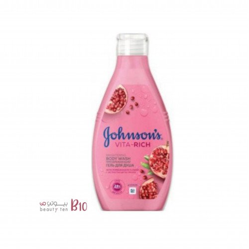 صابون سائل للاستحمام مع خلاصة زهر الرمان من جونسون - 400 مل
