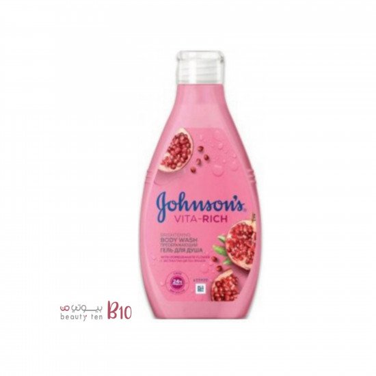 صابون سائل للاستحمام مع خلاصة زهر الرمان من جونسون - 400 مل
