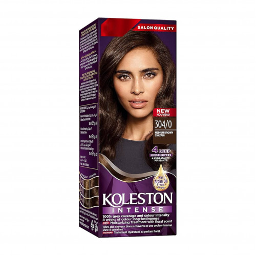 كولستون كريم صبغة الشعر 304/0 بني متوسط