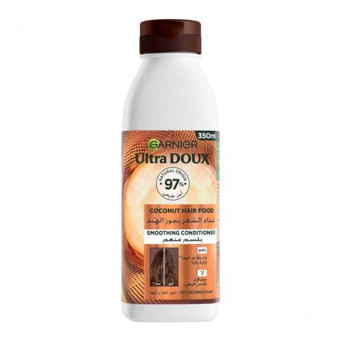 غارنييه بلسم الترا دوكس 350مل غذاء الشعر المنعم بالجوز الهند