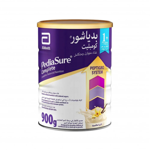 بدياشور- 1+ حليب أطفال غذاء تكميلي فانيلا - 900 جم