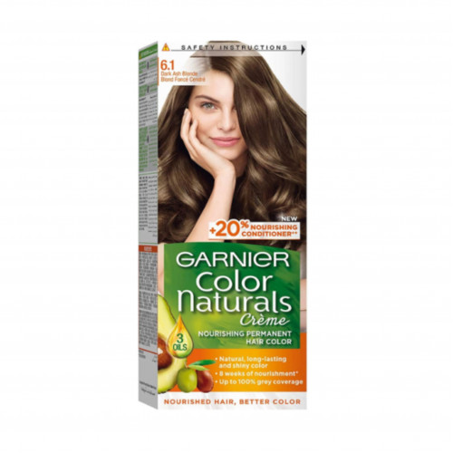 غارنييه صبغة الشعر اشقر رمادي غامق 6.1