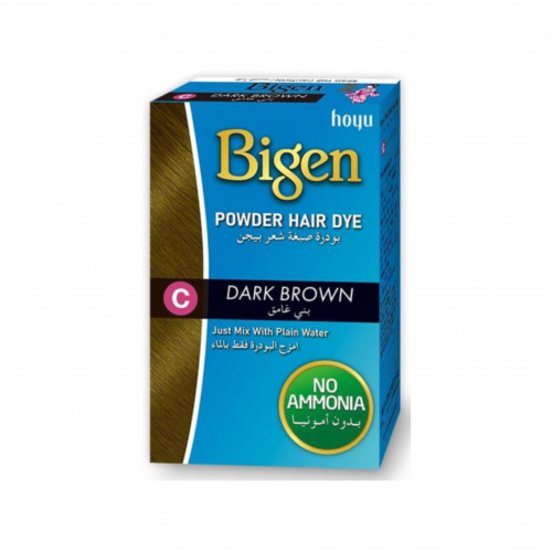 صبغة شعر بيجن بودرة بني غامق - 6 غرام