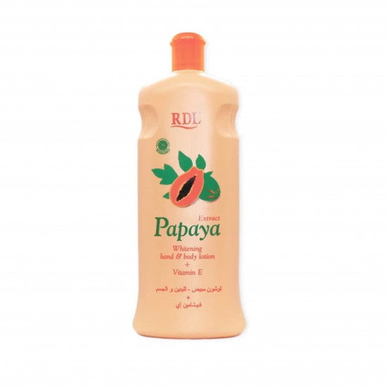 لوشن لتبييض بشرة الجسم واليدين بخلاصة فاكهة البابايا من ار دي ال 200مل