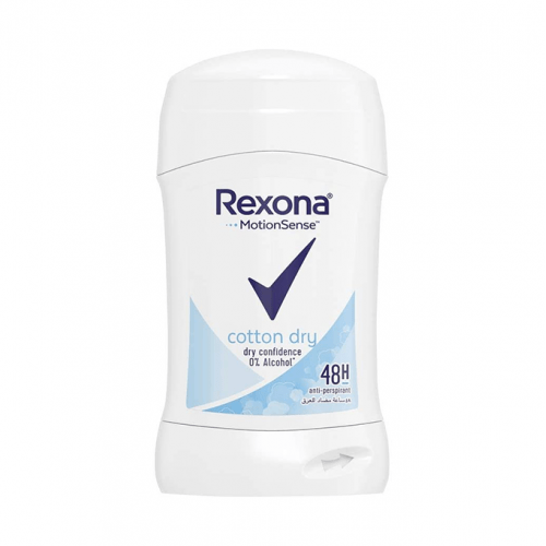 ريكسونا موشن سنس ستيك مزيل عرق للعرق بنعومة القطن 40 جم ريكسونا موشن سنس ستيك مزيل عرق للعرق بنعومة القطن 40 جم