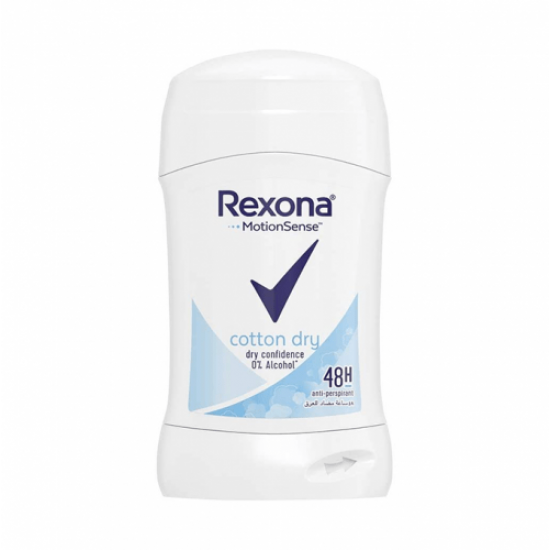 ريكسونا موشن سنس ستيك مزيل عرق للعرق بنعومة القطن 40 جم ريكسونا موشن سنس ستيك مزيل عرق للعرق بنعومة القطن 40 جم