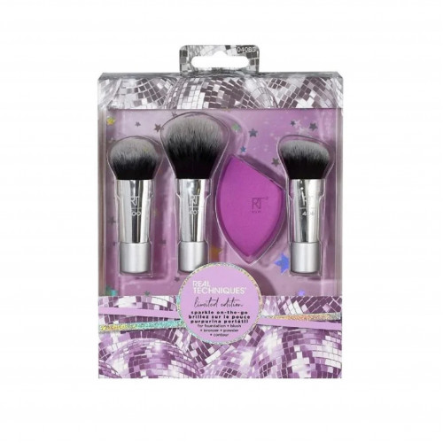 مجموعة فرش واسفنجة ريل تكنيك – 4 قطع