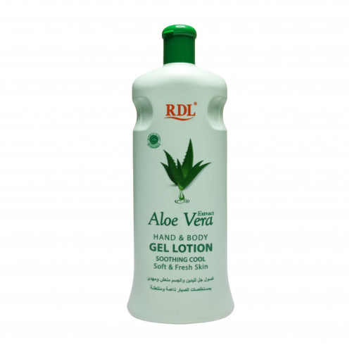 ار دي ال لوشن جل لليدين والجسم بخلاصة الصبار  600مل