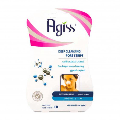 شرائط أجيس لتنظيف عميق للأنف، 10 قطع