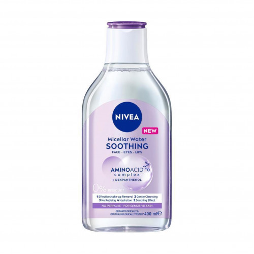 ماء ميسيلار ومزيل مكياج  للعناية بالبشرة الحساسة من نيفيا، 400 مل